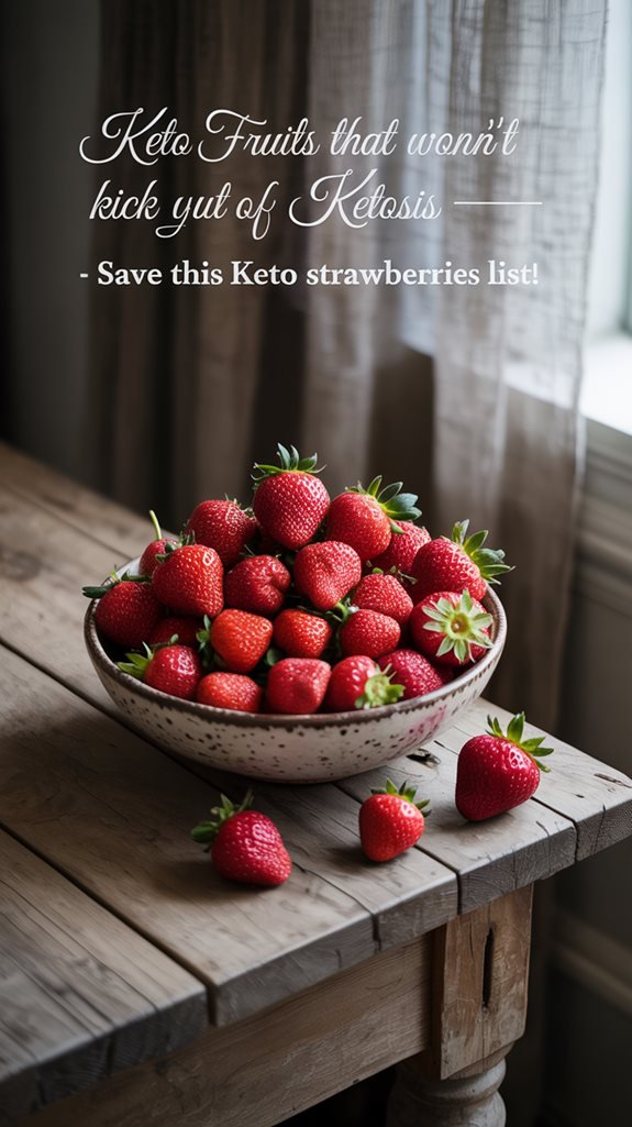 keto friendly strawberries benefits