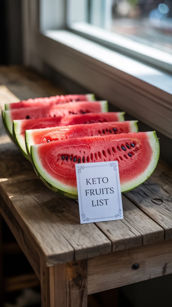 keto friendly watermelon portion control