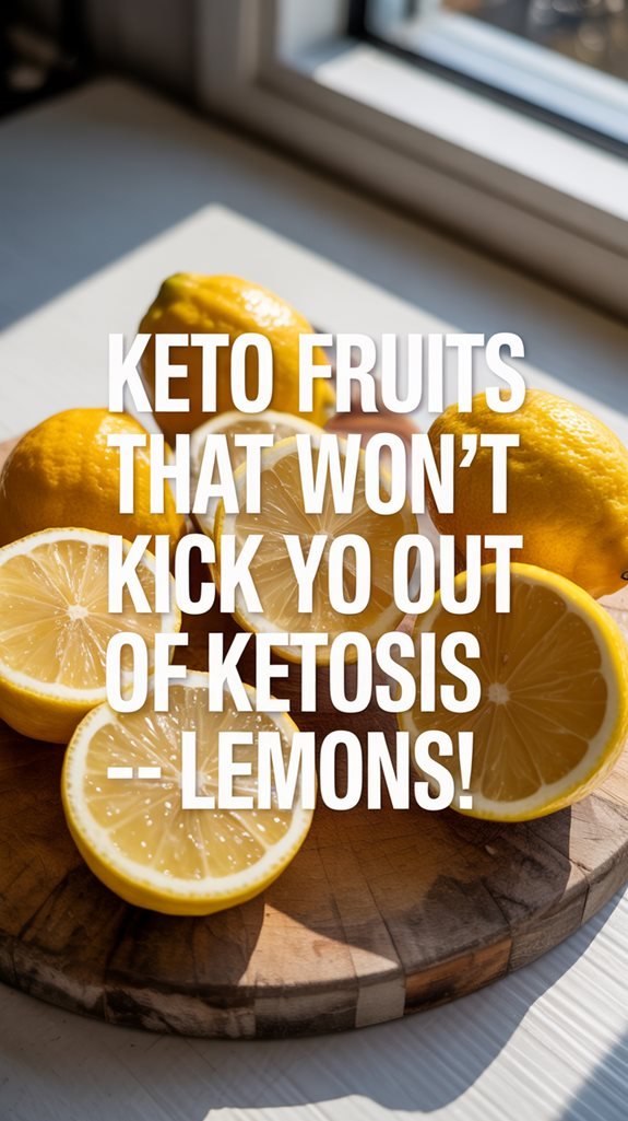 lemons low carb flavor boost