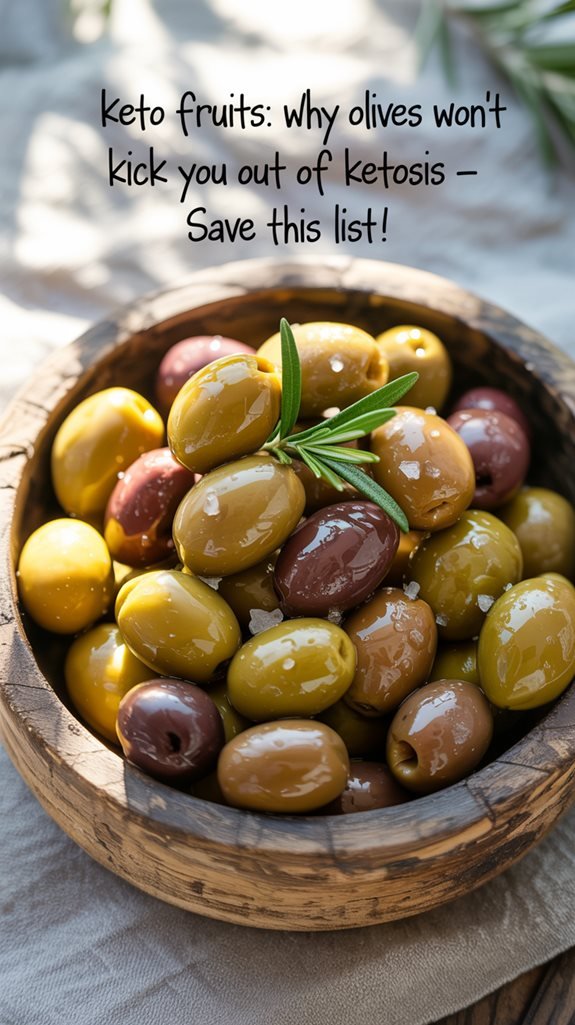 savory low carb olive option
